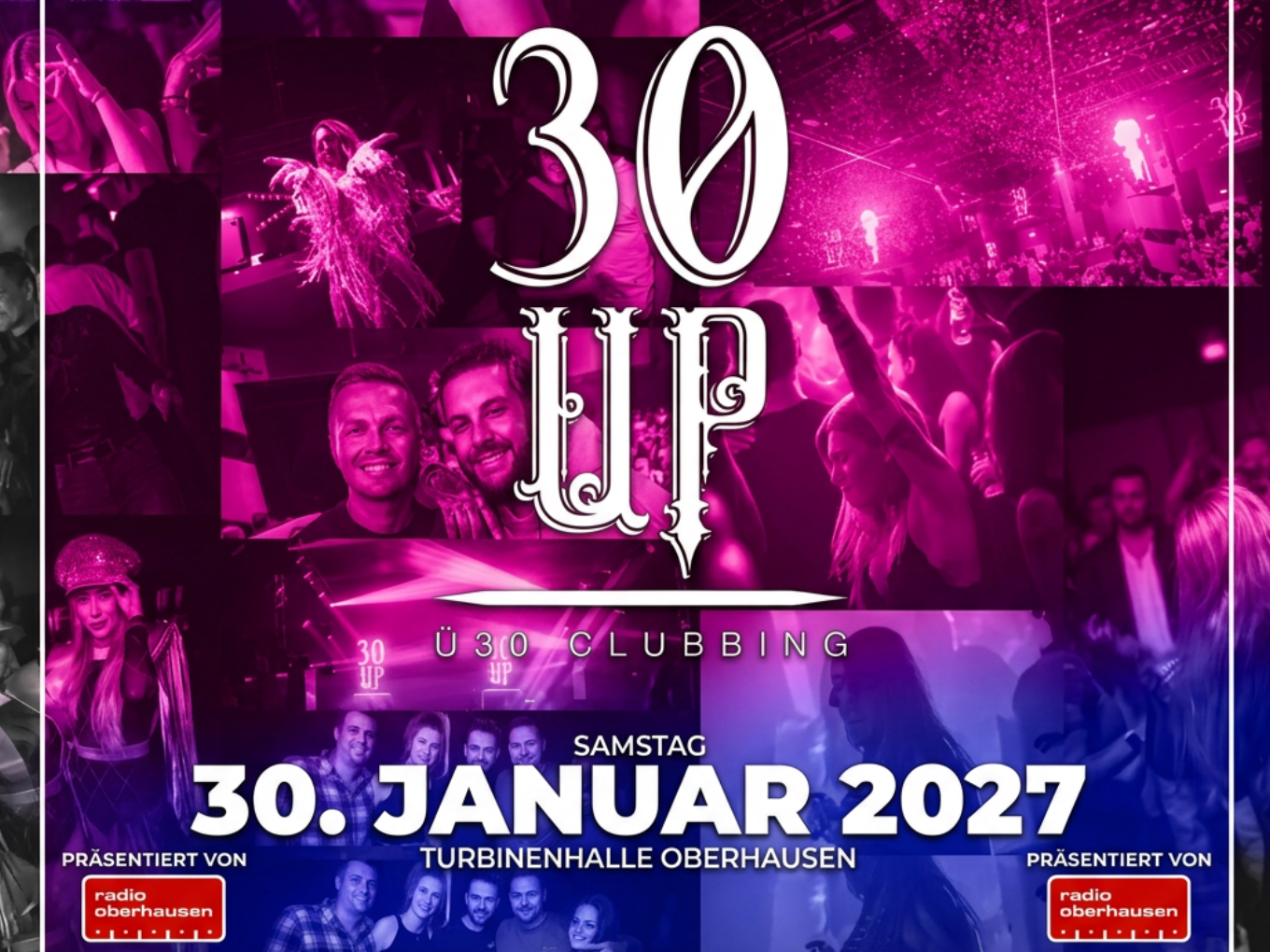 30 UP - Ü30 Clubbing 30.01.2027
